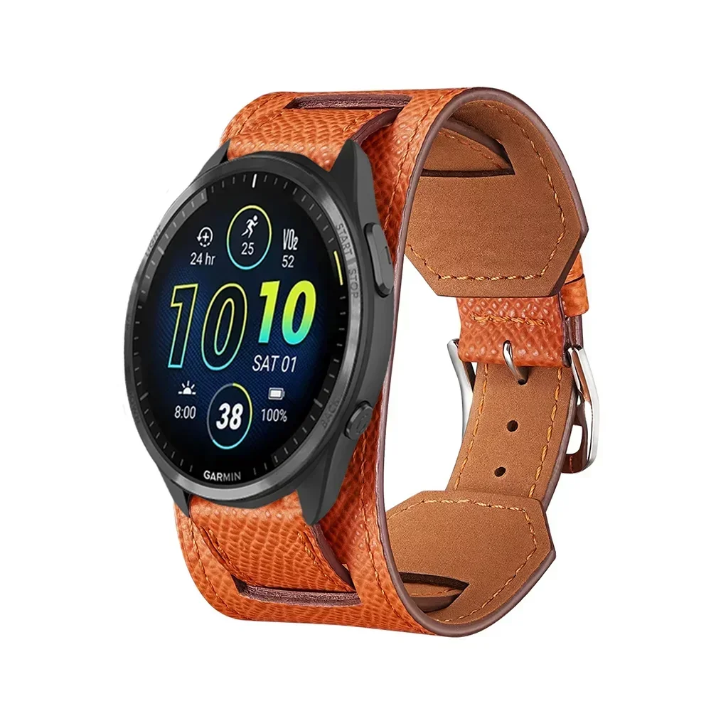 Garmin Leather Watch Band - Classic Strap