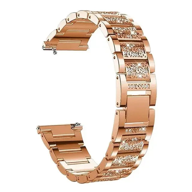 Samsung Galaxy Watch 7, 6, 5, 4 & FE Women's Rhinestone Link Bracelet