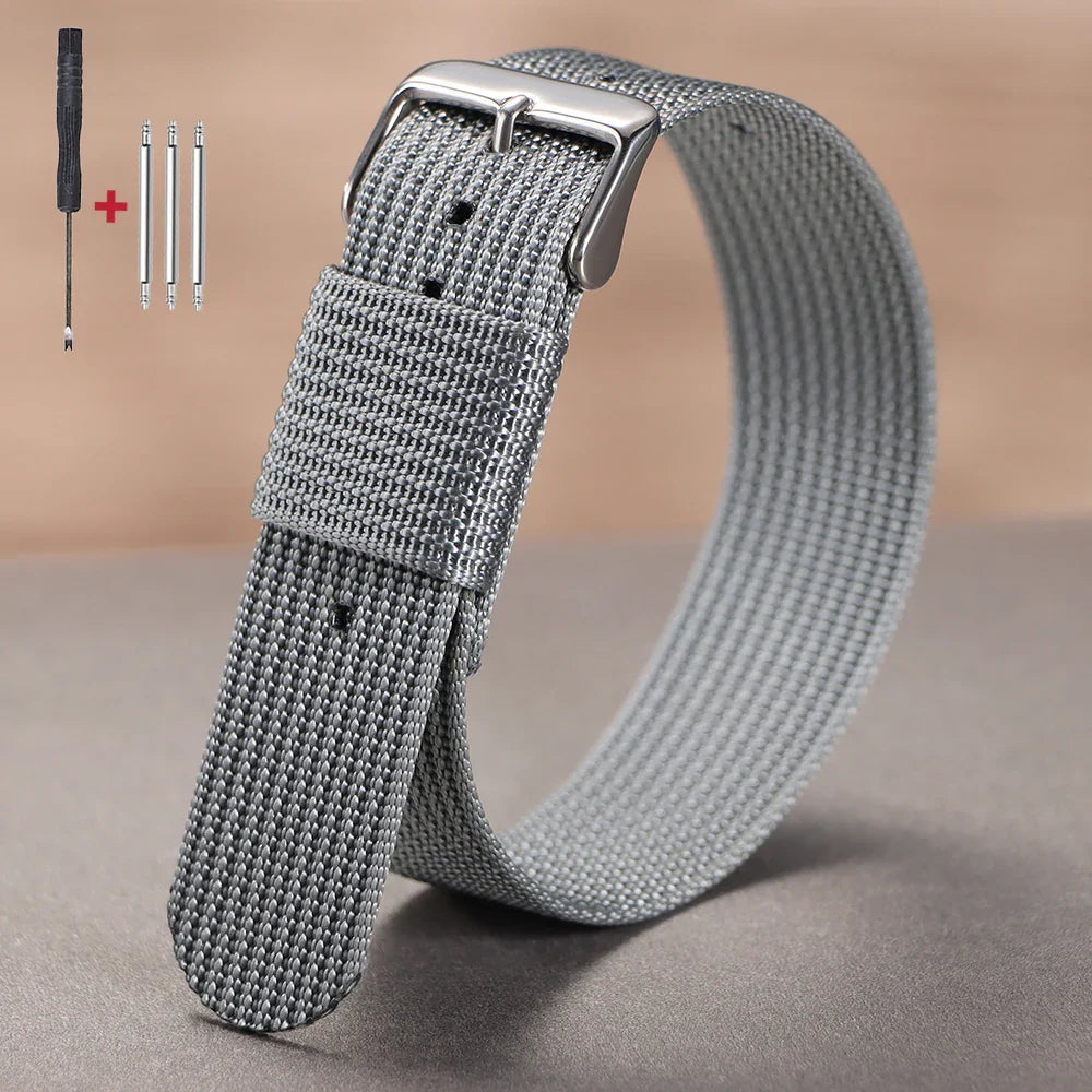 OnePlus Braided Nylon Sport Watch Band Breathable Pin Buckle Wrist Strap