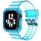 transparent blue