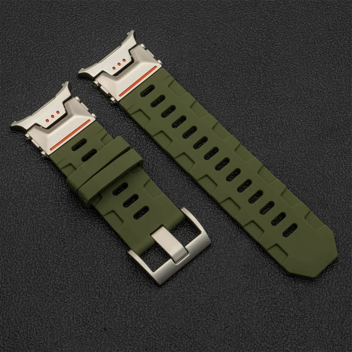 Samsung Galaxy Silicone Sport Watch Band - Ultra/Ultra2 No Gaps