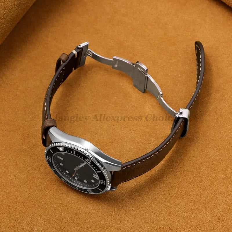 Motorola Moto Watch Calfskin Butterfly Clasp Band