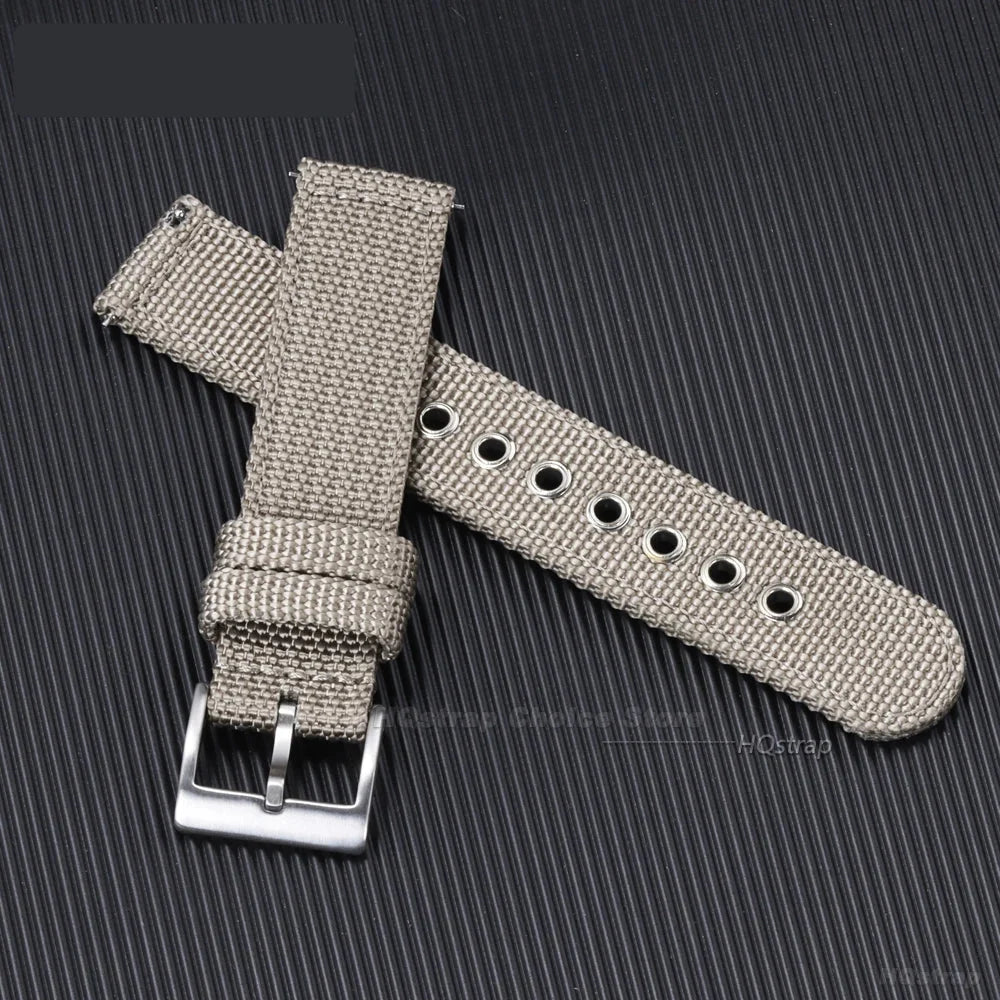 Samsung Galaxy Watch 7, 6, 5, 4 & FE Nylon Canvas Band