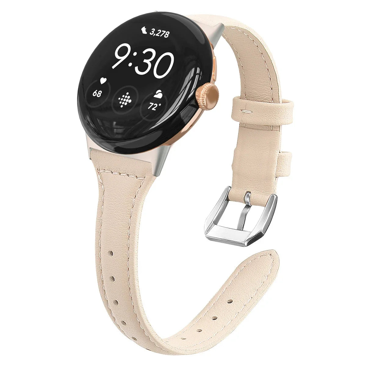 Google Pixel Watch Genuine Cow Leather Band