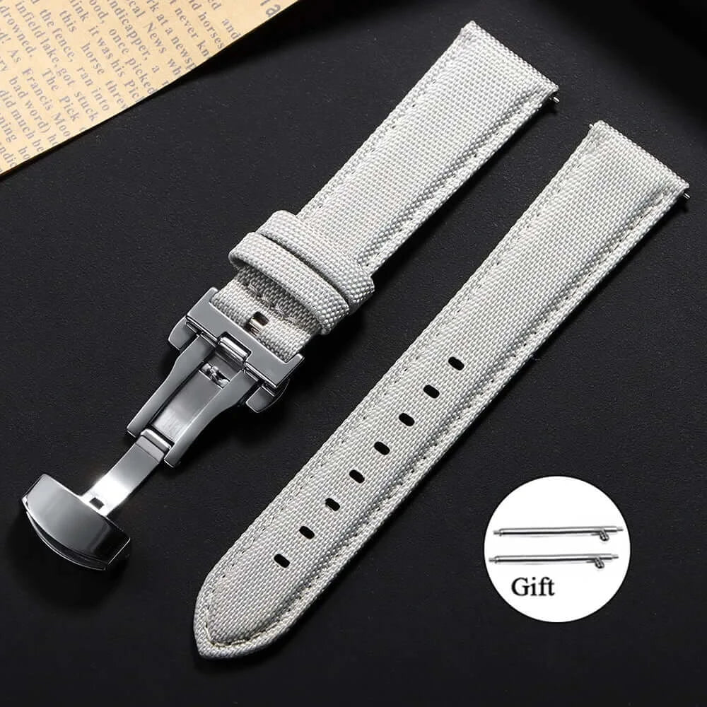 Amazfit Sailcloth Watch Band Nylon Strap Quick Release Waterproof
