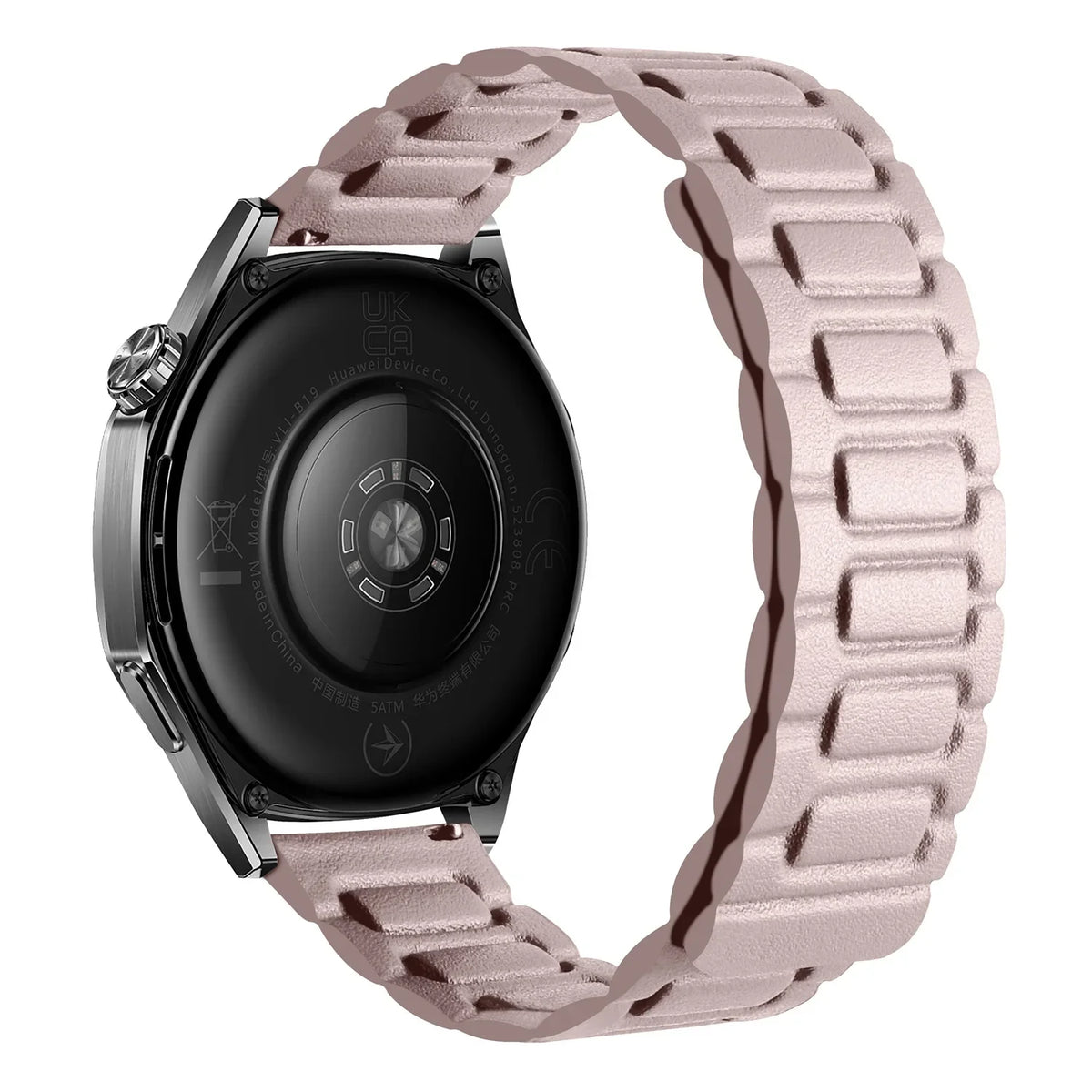 Garmin Leather Smartwatch Band - Magnetic Strap