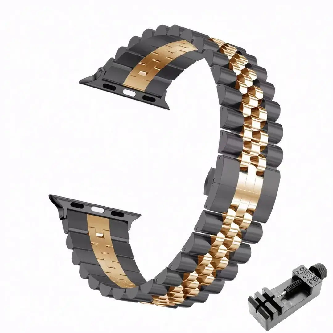 Apple Watch Stainless Steel Strap - Elegant Durable Design