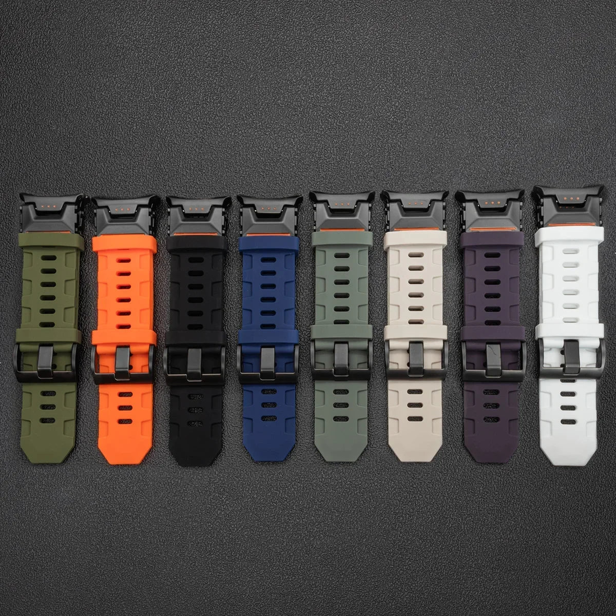 Samsung Galaxy Silicone Sport Watch Band - Ultra/Ultra2 No Gaps