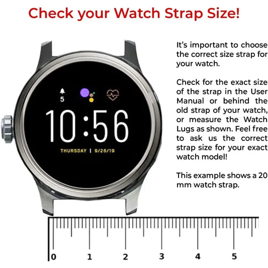 Huawei Watch & Watch GT Leopard Print Silicone Band