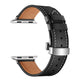 silver button black