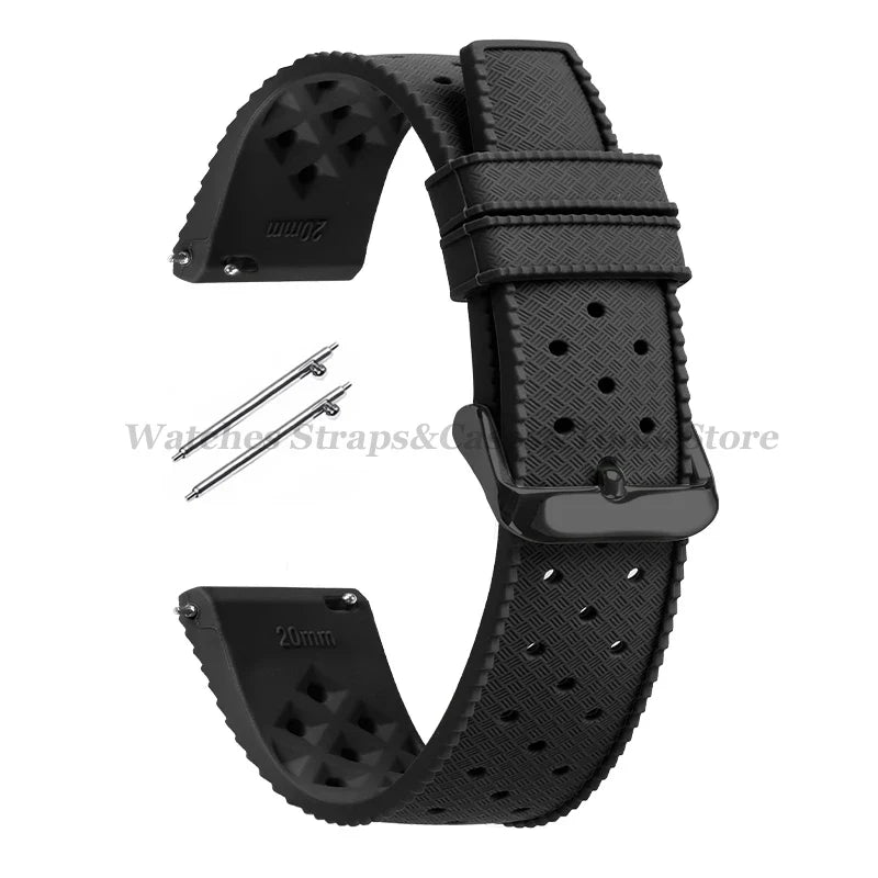Samsung Galaxy Watch 7, 6, 5, 4 & FE Tropic-Style Silicone Band