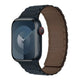 dark navy blue-brown