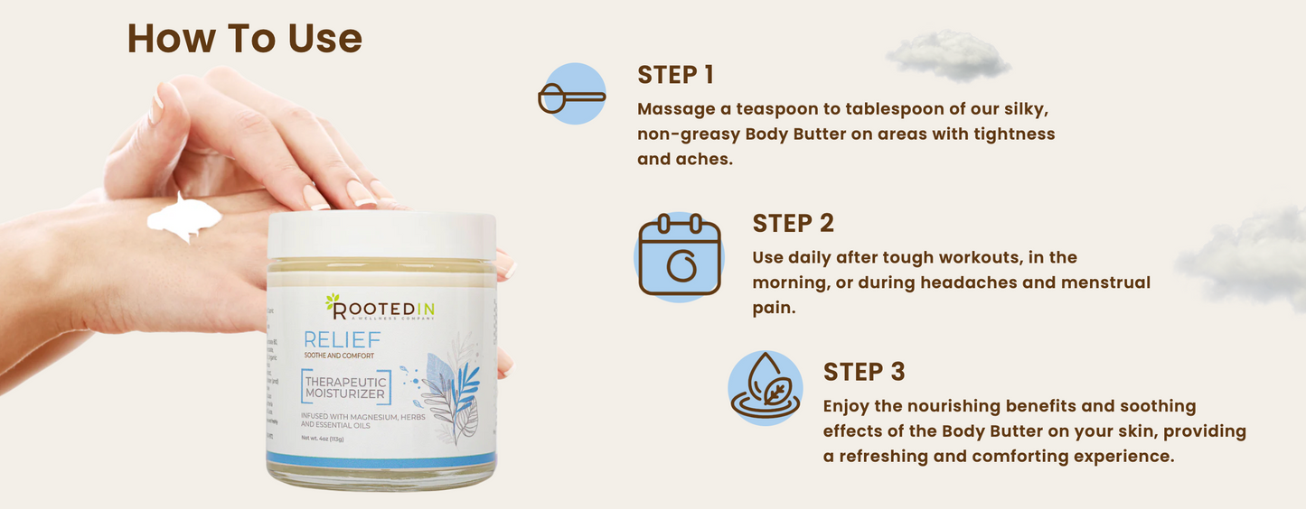 Relief Cream for Sore Muscles