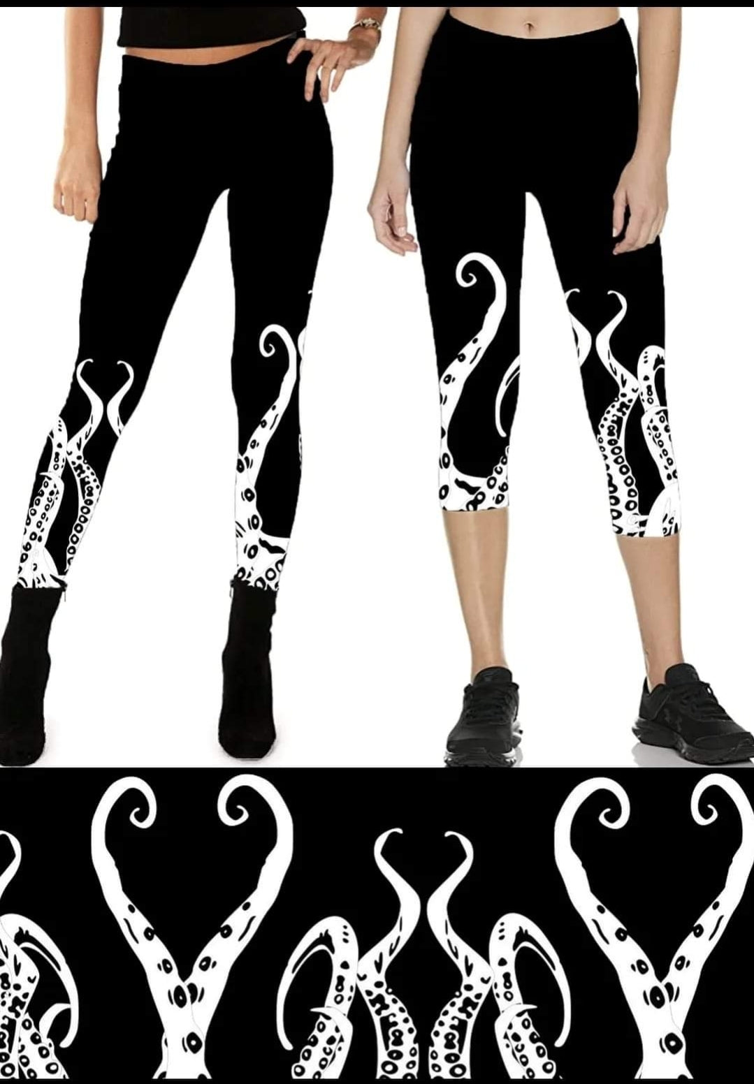 Octo! Leggings, Capris, Lounge Pants, and Jogger shorts