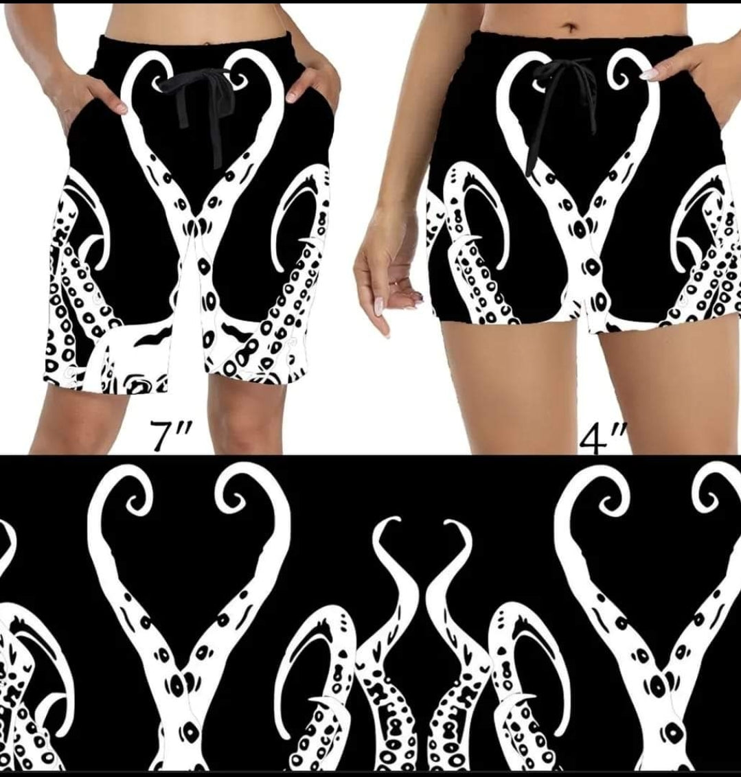 Octo! Leggings, Capris, Lounge Pants, and Jogger shorts