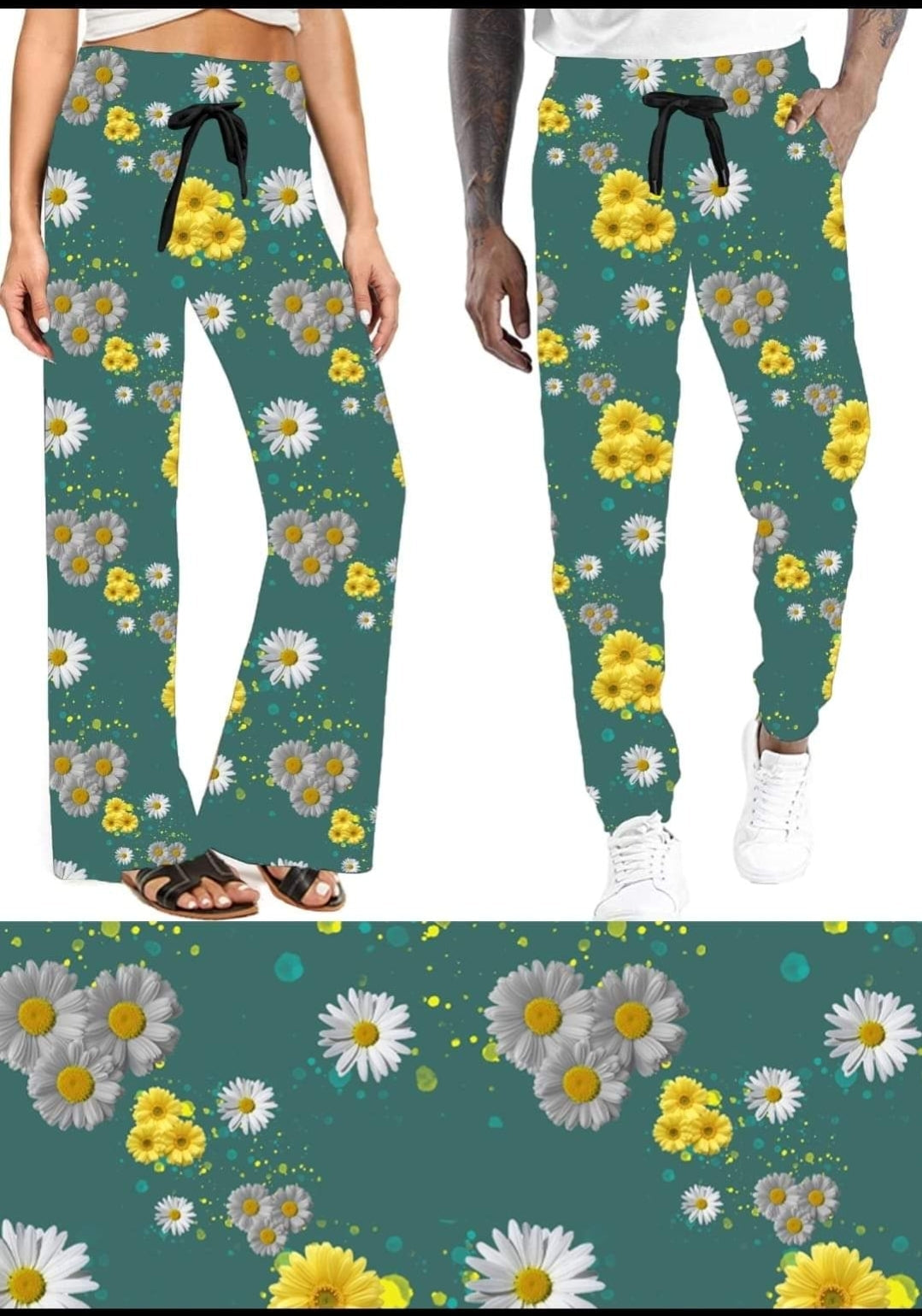Daisy Leggings and Capris with pockets