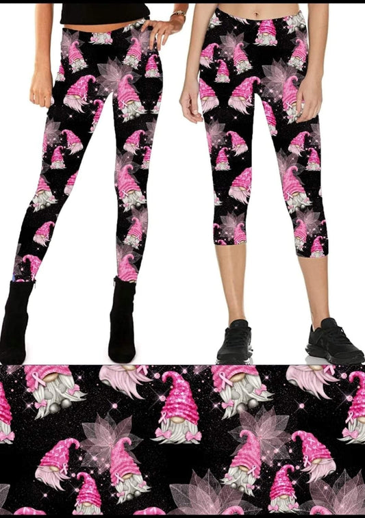 Breast Cancer Awareness Leggings,Capris, Lounge Pants and shorts