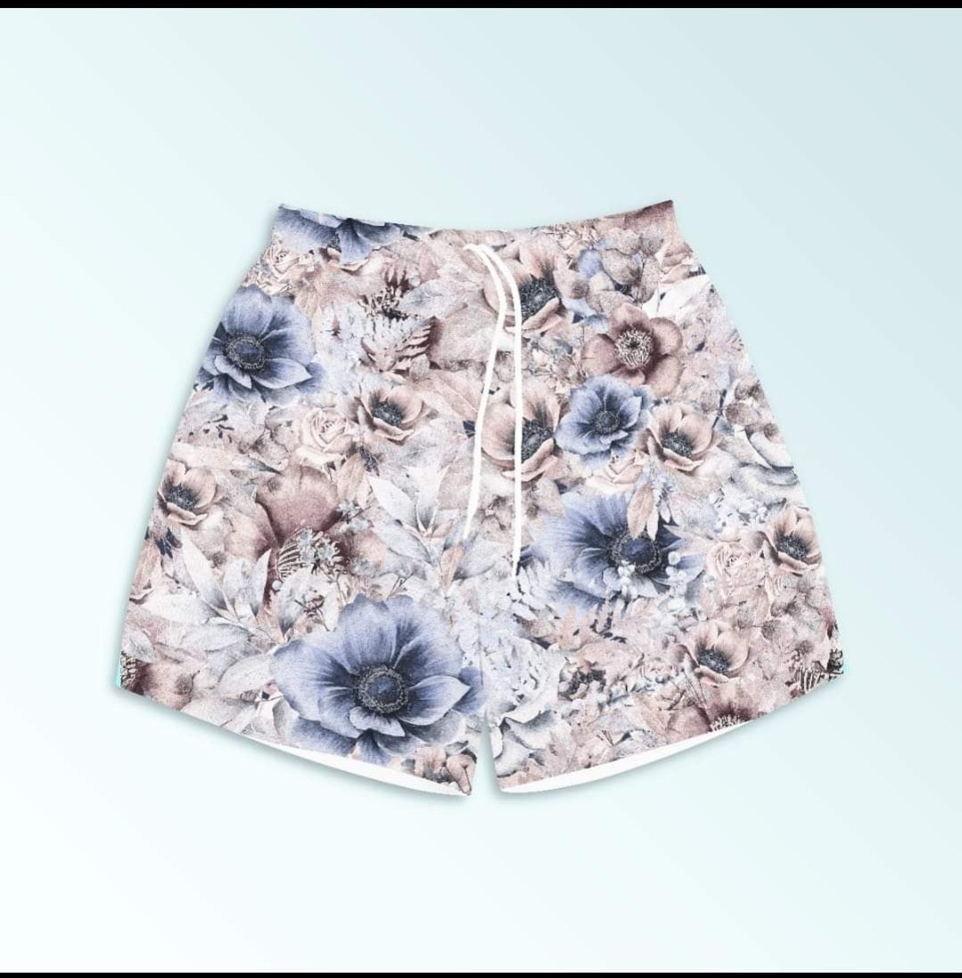 Summer Blooms Leggings, Lounge Pants, 4" & 7" Unisex Shorts
