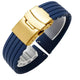 midnight blue - gold