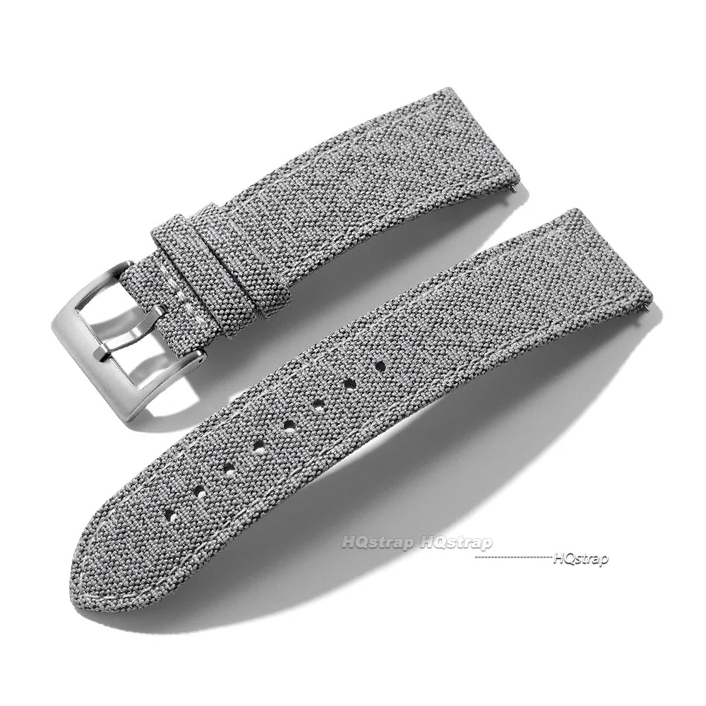 Motorola Moto Quick Release Sailcloth Nylon Watch Band Strap