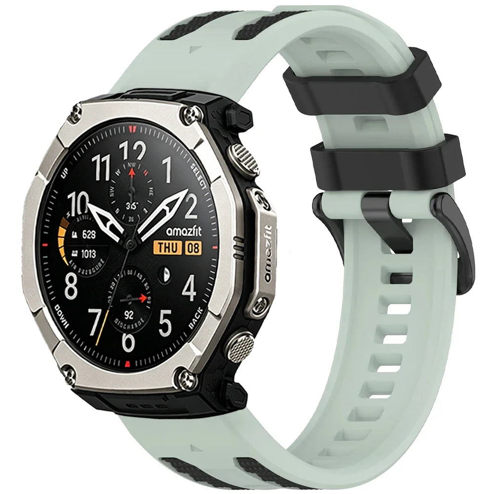 Garmin Silicone Smartwatch Band - Two-Tone QuickFit Sport Strap