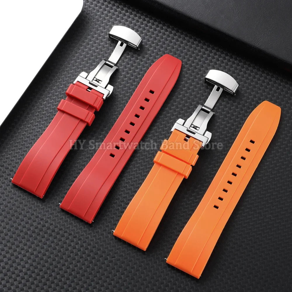 Motorola Moto Watch Silicone Band with Butterfly Clasp
