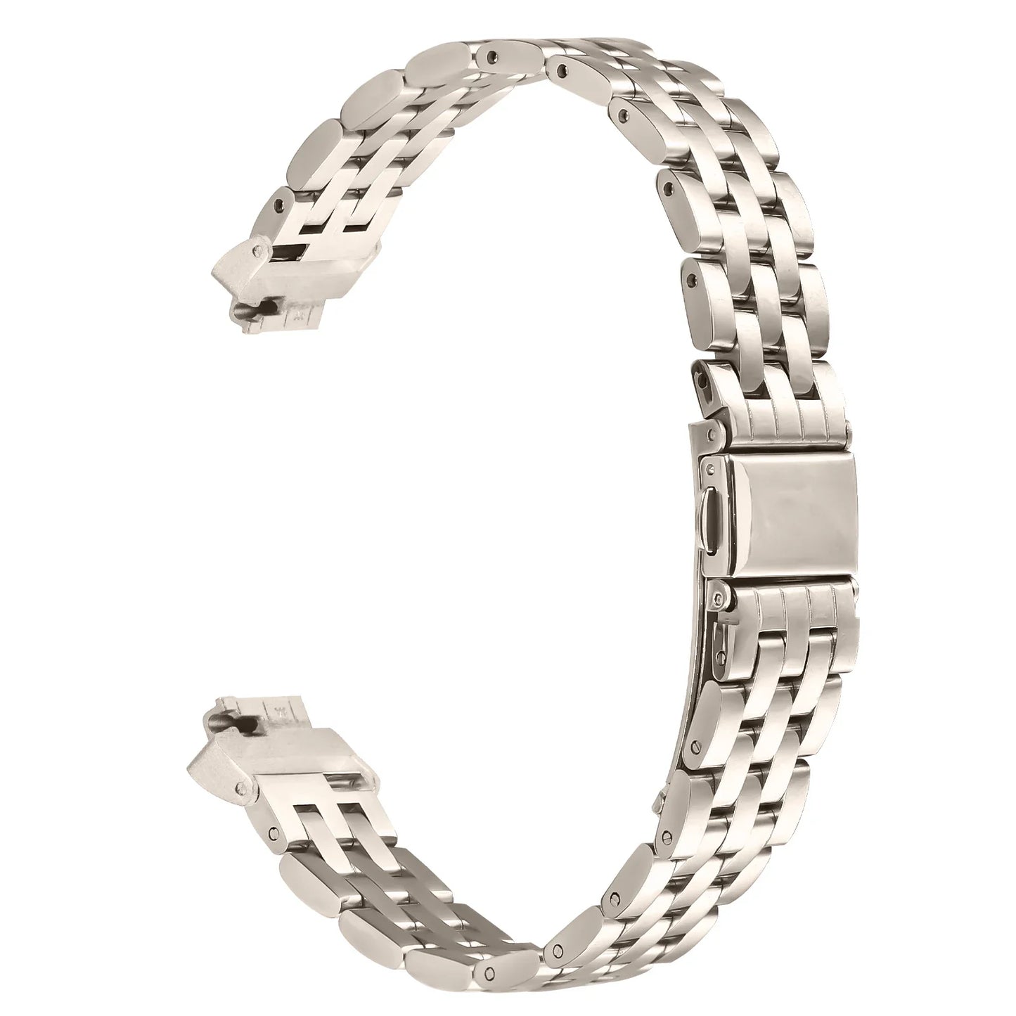 Fitbit Inspire 2, 1, HR Stainless Steel Strap - Premium Band