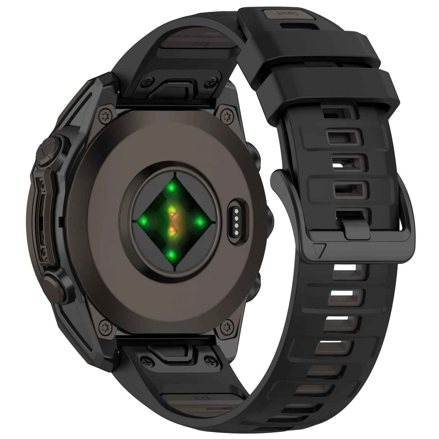 Garmin Silicone Strap - Soft Flexible Comfortable Band