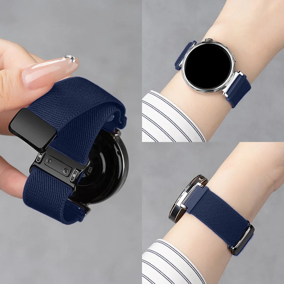 Garmin Braided Nylon Watch Band - Adjustable Strap
