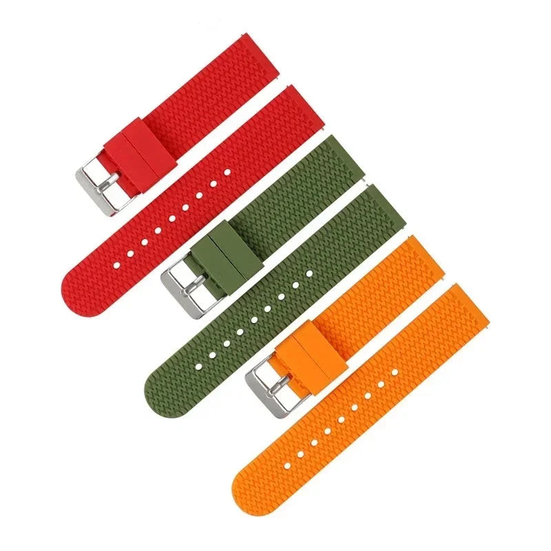 Samsung Galaxy Watch 7, 6, 5, 4 & FE Textured Silicone Sport Band