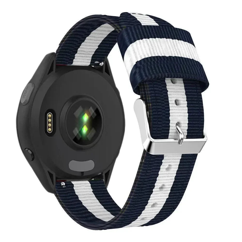 Garmin Canvas Nylon Watch Band - Buckle Strap
