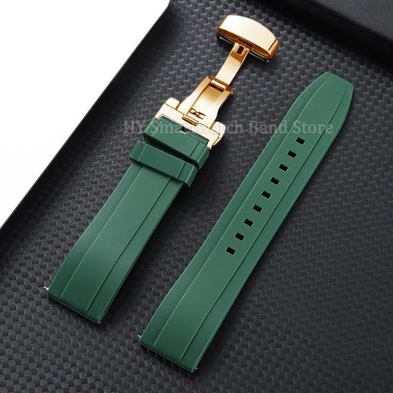 OnePlus Watch Silicone Band with Butterfly Clasp
