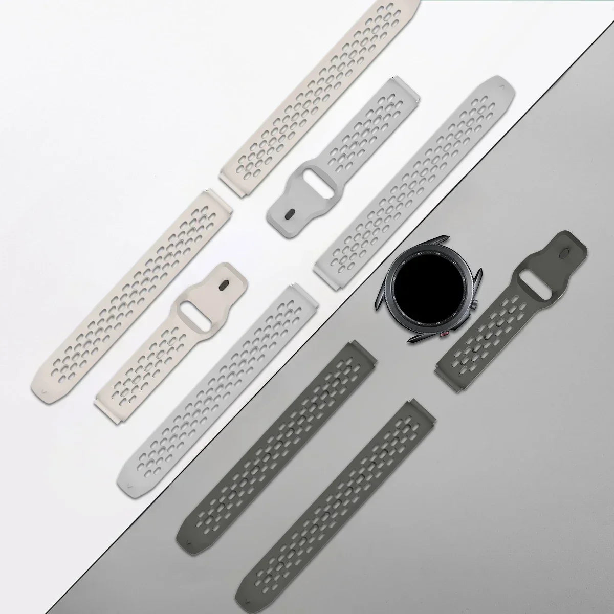 OnePlus Smartwatch Bands Silicone Sport Strap Bracelet Quick Release