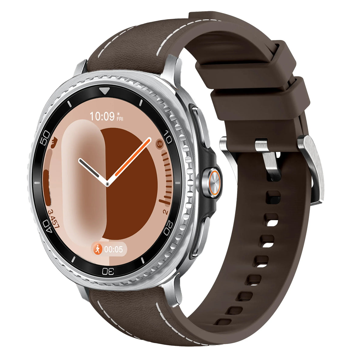 Samsung Galaxy Silicone Leather Watch Band - Watch8/Watch8 Classic/Watch9