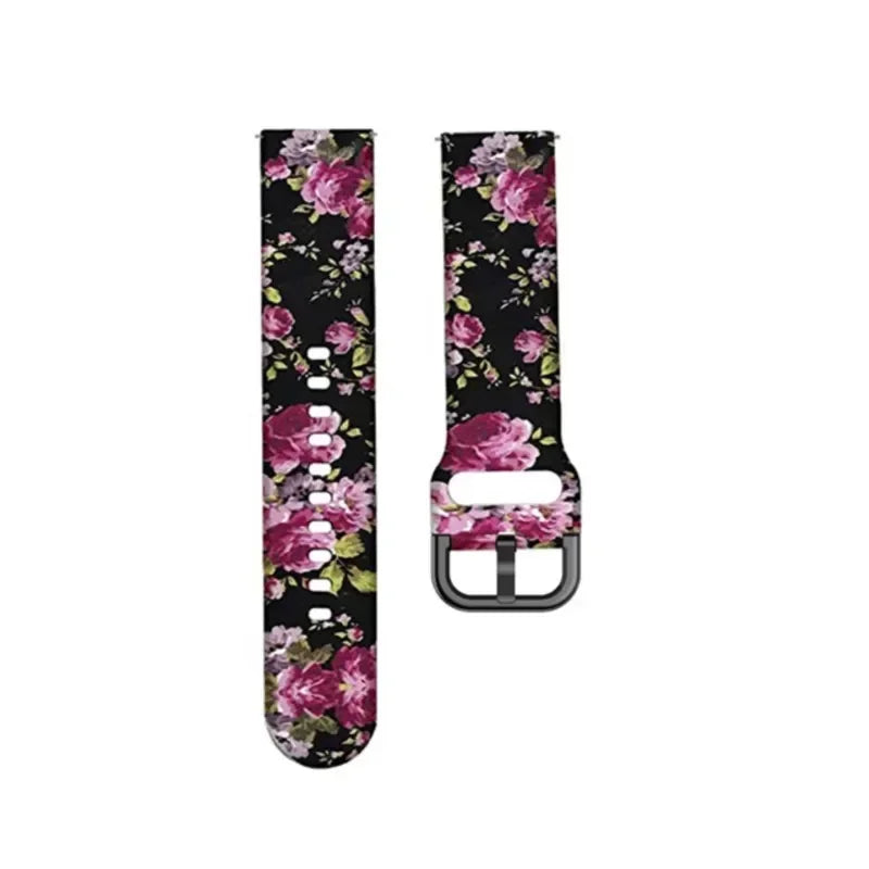 Motorola Moto Watch Printed Silicone Band