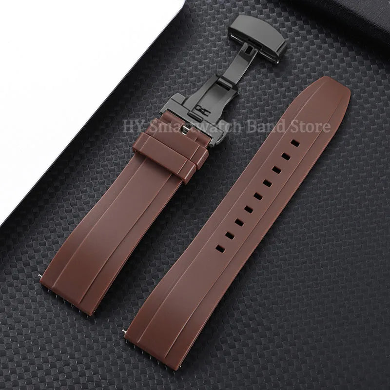 OnePlus Watch Silicone Band with Butterfly Clasp