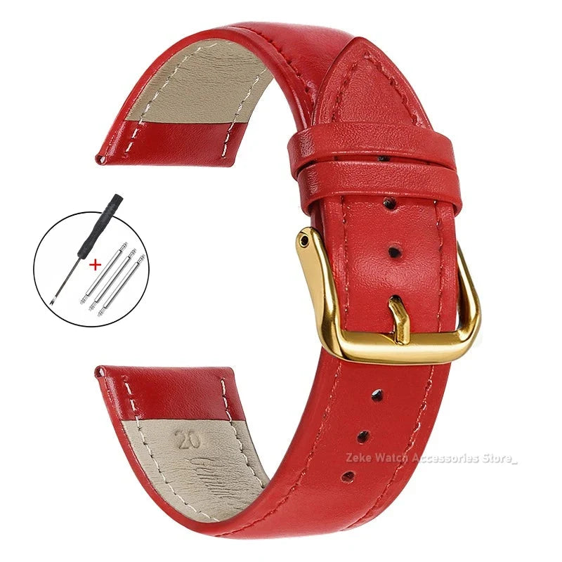 OnePlus Watch Slim Calfskin Band, Spring Bars & Tool
