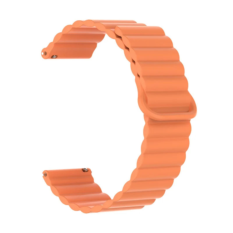 Magnetic Silicone Band for Motorola Moto Smartwatch - Quick Release Strap