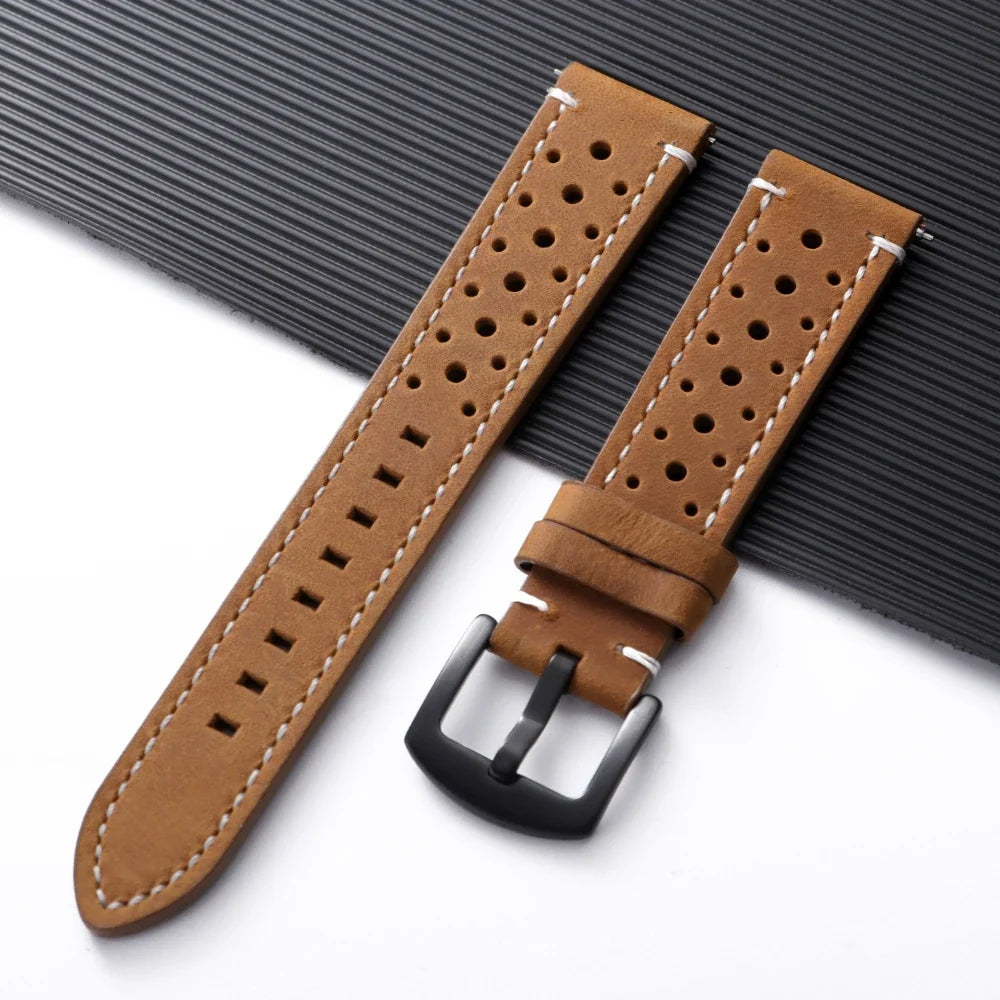 COROS Leather Watch Band 20cm Breathable Unisex for COROS Smartwatch