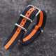 blue orange blue