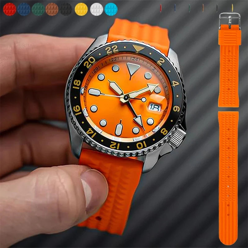 Huawei Watch & Watch GT FKM Rubber Waffle Band
