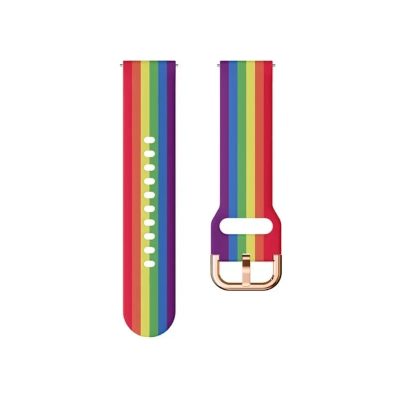 Motorola Moto Watch Printed Silicone Band