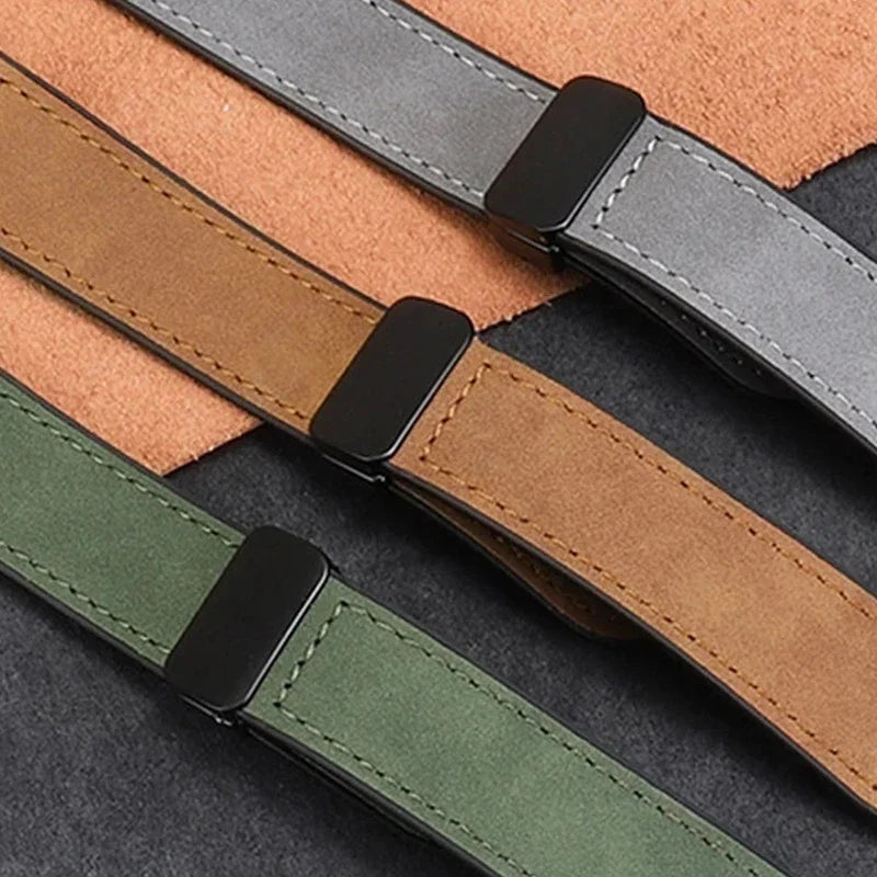 OnePlus Watch Leather and Silicone Magnetic Band