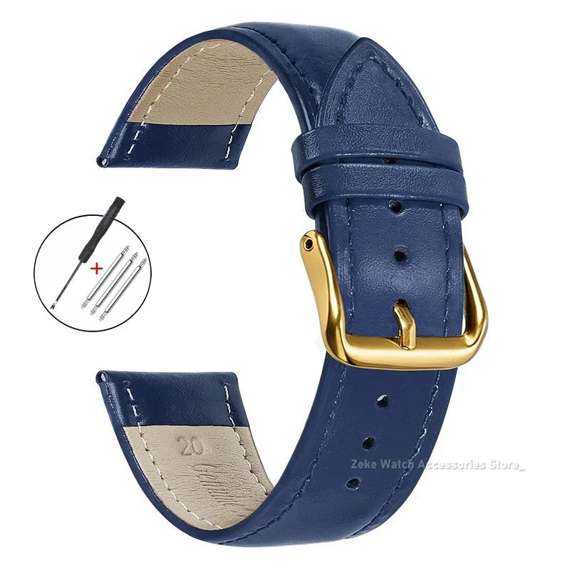 Motorola Moto Watch Slim Calfskin Band, Spring Bars & Tool