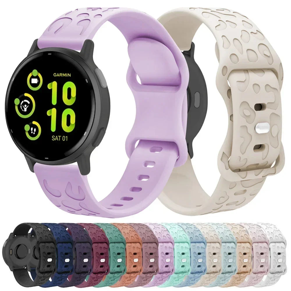 OnePlus Watch Leopard Print Silicone Band