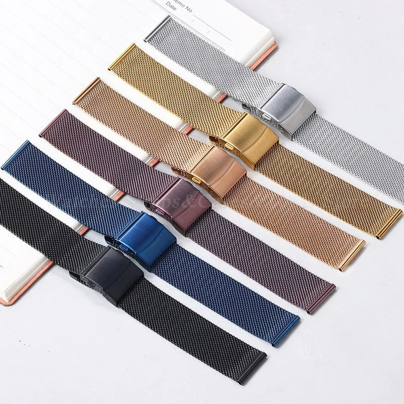 Samsung Galaxy Watch 7, 6, 5, 4 & FE Thin Milanese Mesh Band