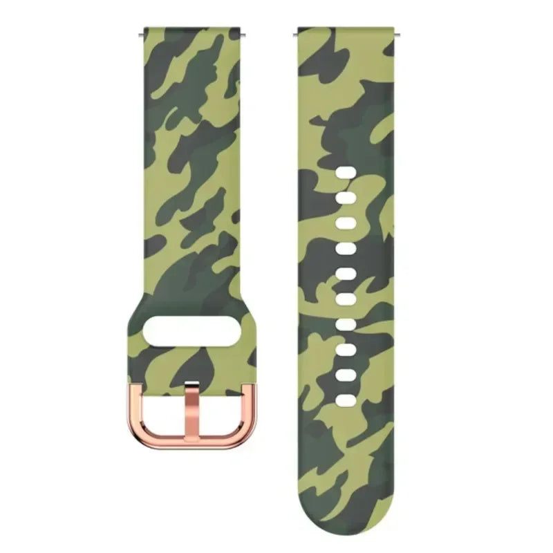Motorola Moto Watch Printed Silicone Band