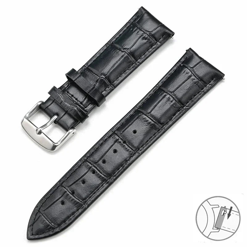 Huawei Watch & Watch GT Croc-Embossed Leather Band