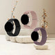 Black, Pink & Smoky Purple
