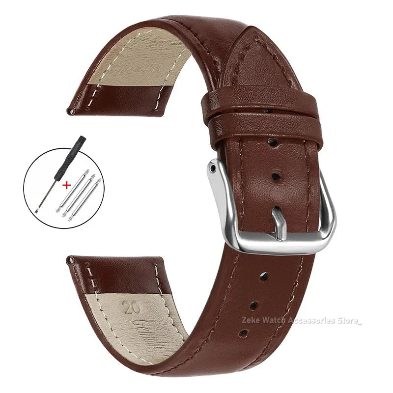 OnePlus Watch Slim Calfskin Band, Spring Bars & Tool